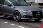 Audi RS6 Avant on Vossen Wheels (VFS6) 2017 года